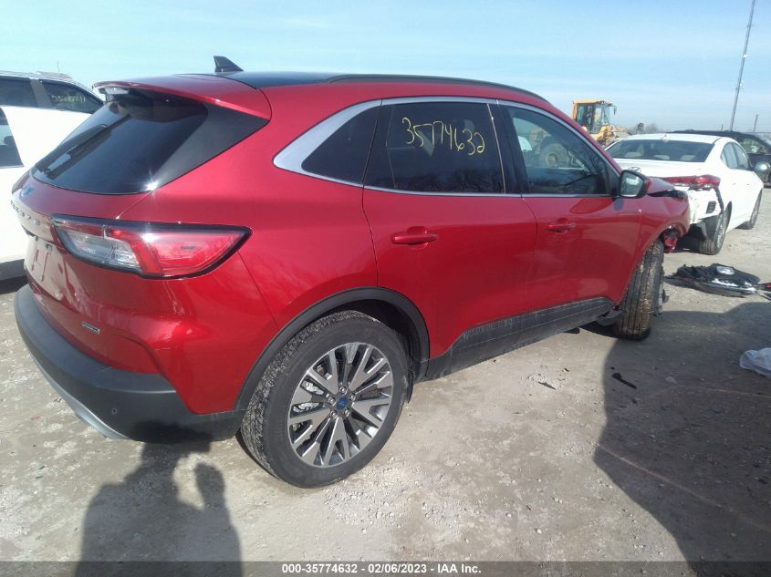 2022 FORD ESCAPE TITANIUM HYBRID VIN: 1FMCU9DZ9NUA87567