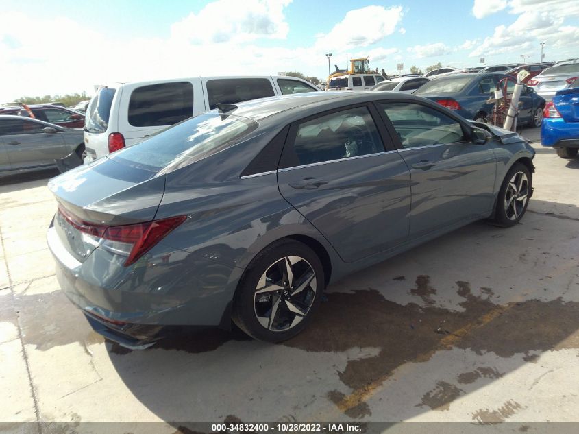 2023 HYUNDAI ELANTRA LIMITED VIN: KMHLP4AG1PU383909