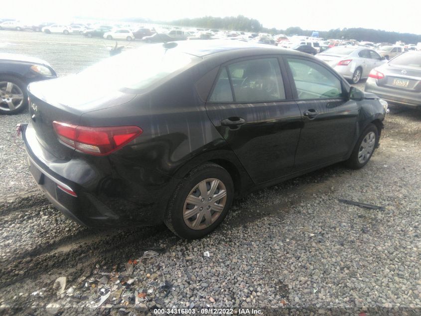 2022 KIA RIO LX VIN: 3KPA24AD7NE485629