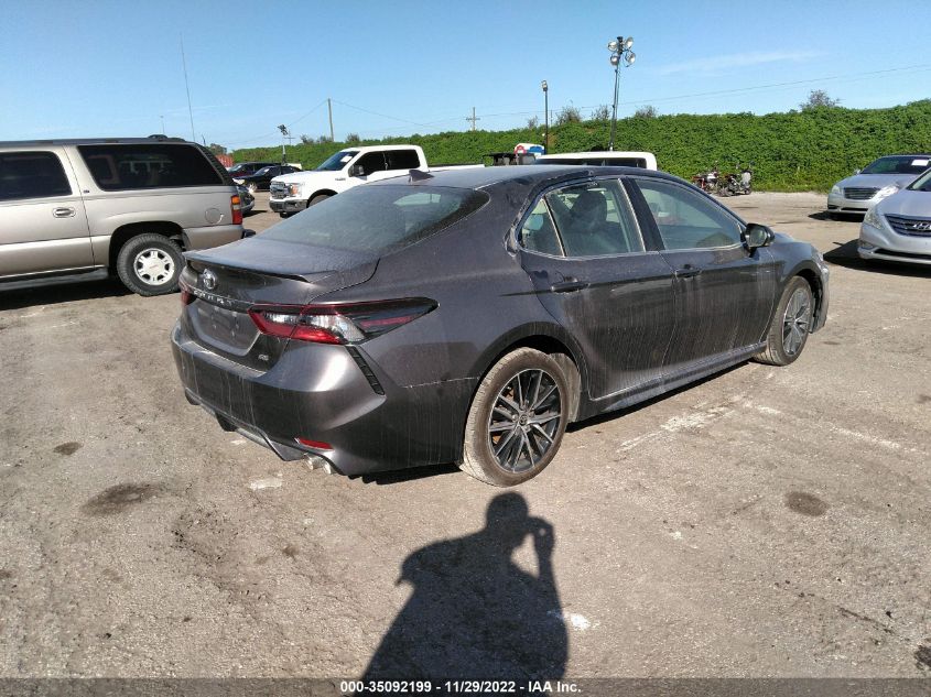 2022 TOYOTA CAMRY SE VIN: 4T1G11AK2NU629708