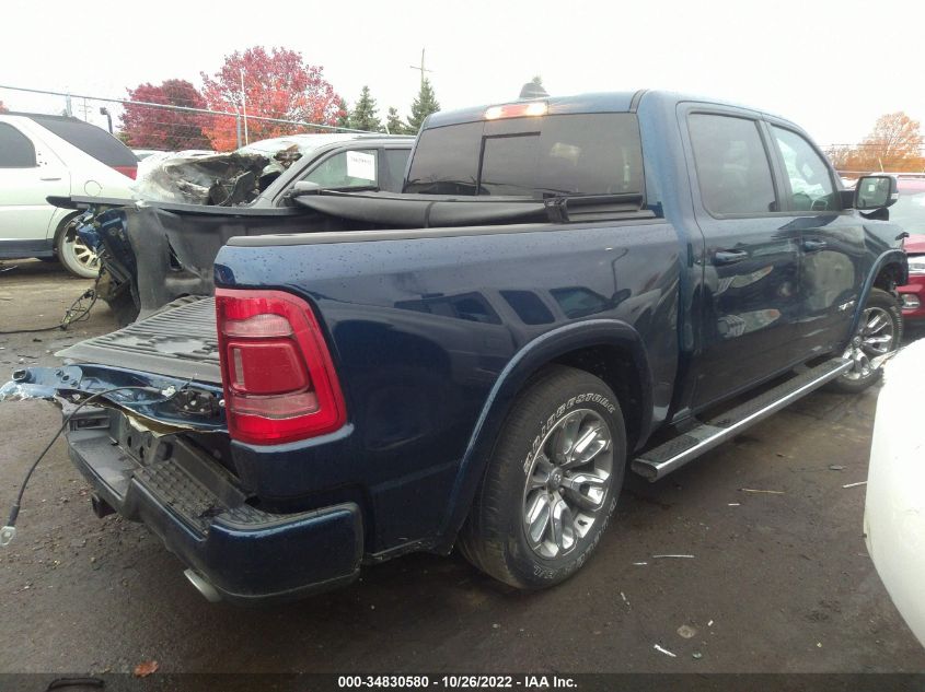 2021 RAM 1500 LARAMIE VIN: 1C6SRFJTXMN509636