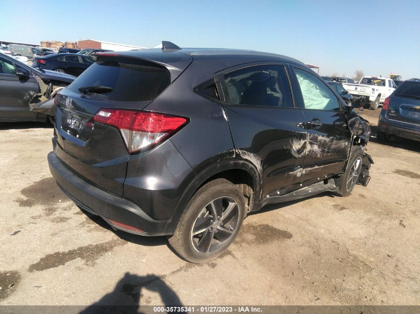 2022 HONDA HR-V EX VIN: 3CZRU5H59NM715172