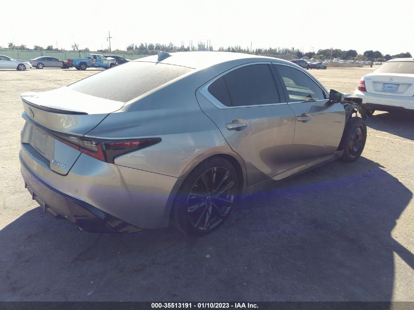 2021 LEXUS IS IS 350 F SPORT VIN: JTHGZ1B2XM5042076