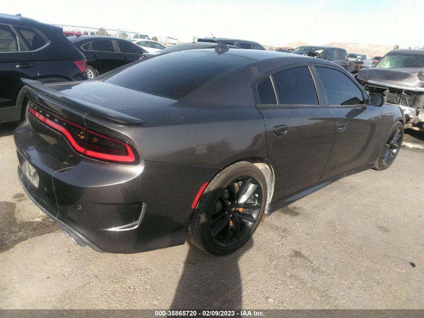 2022 DODGE CHARGER GT VIN: 2C3CDXHG7NH202238