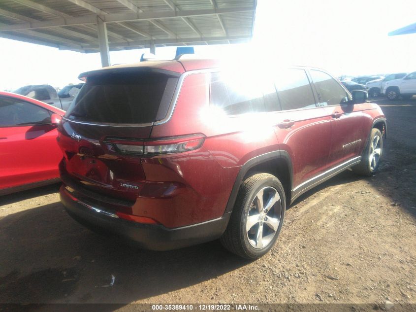 2021 JEEP GRAND CHEROKEE L LIMITED VIN: 1C4RJJBG0M8116620