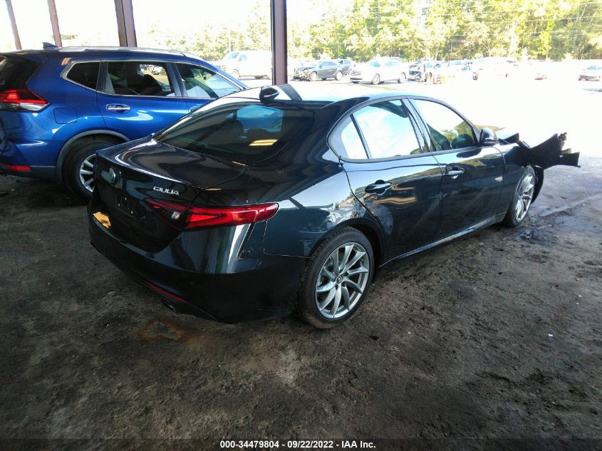 2022 ALFA ROMEO GIULIA VIN: ZARFAMAN3N7660403