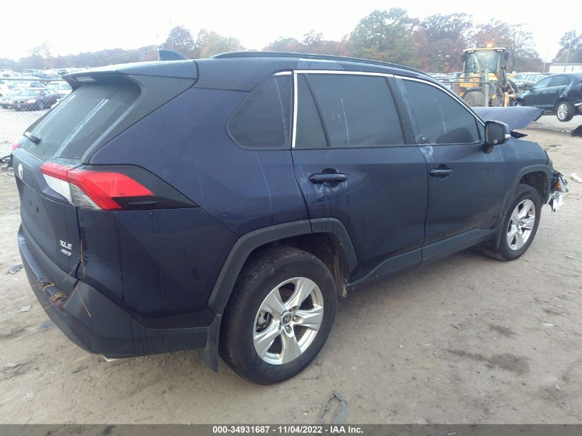 2021 TOYOTA RAV4 XLE VIN: 2T3P1RFV0MW233963