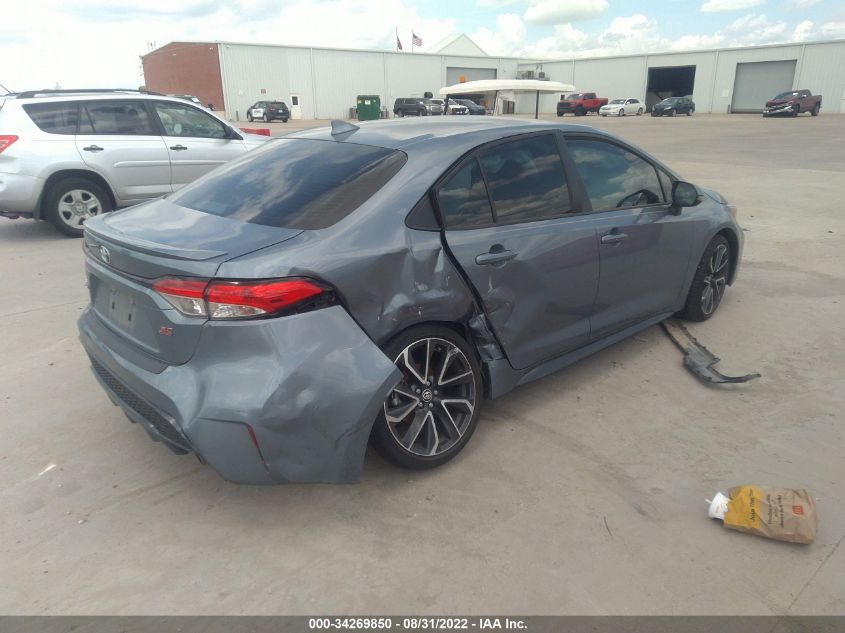 2022 TOYOTA COROLLA SE/SE NIGHTSHADE/APEX SE VIN: JTDS4MCEXNJ081456