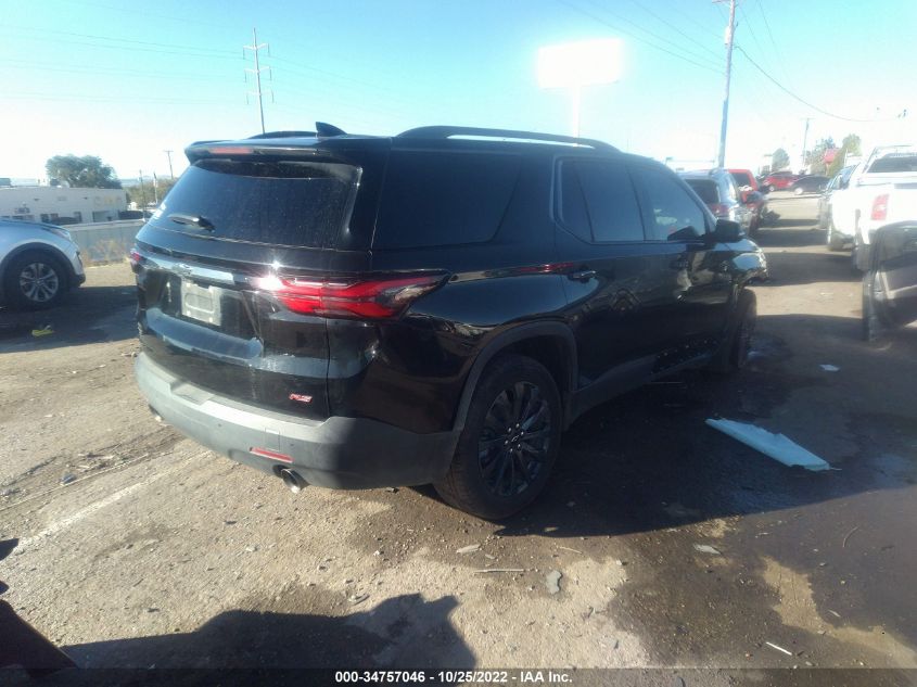 2022 CHEVROLET TRAVERSE RS VIN: 1GNEVJKWXNJ112974
