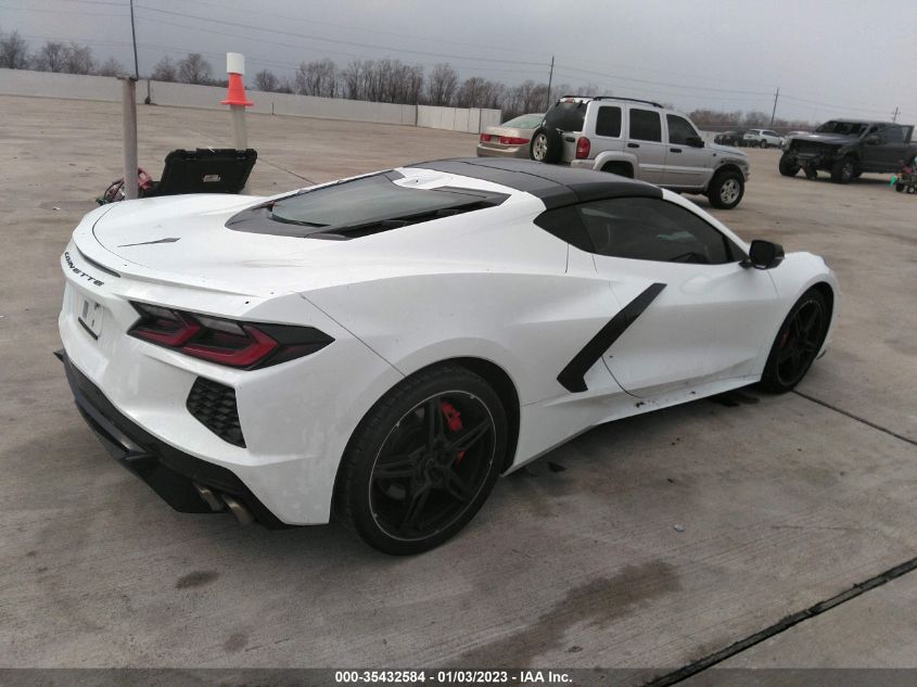 2021 CHEVROLET CORVETTE 2LT VIN: 1G1YB2D45M5119900