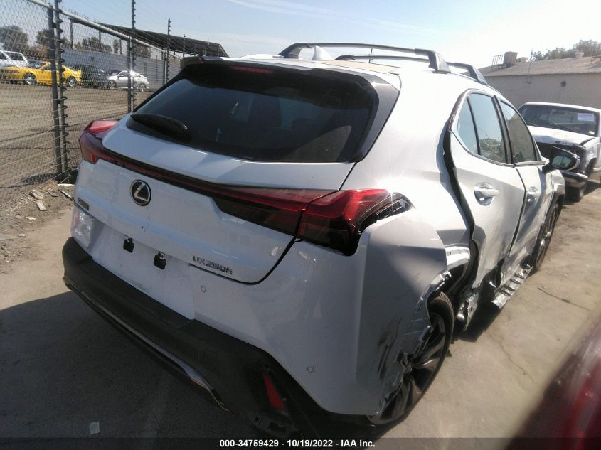 2021 LEXUS UX UX 250H F SPORT VIN: JTHE9JBH7M2041089