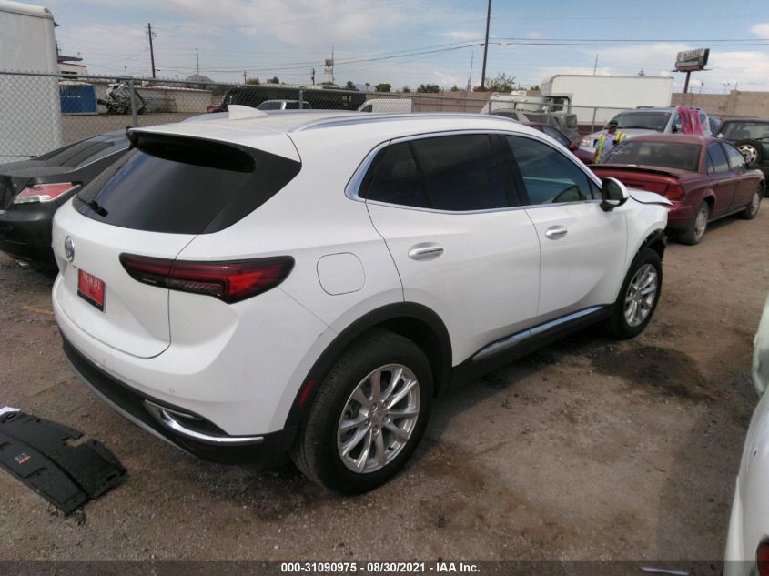 2021 BUICK ENVISION PREFERRED VIN: LRBAZLR44MD150434