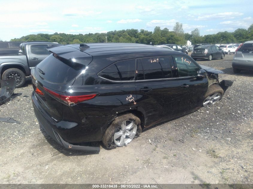 2021 TOYOTA HIGHLANDER L/LE VIN: 5TDBZRBH7MS153144