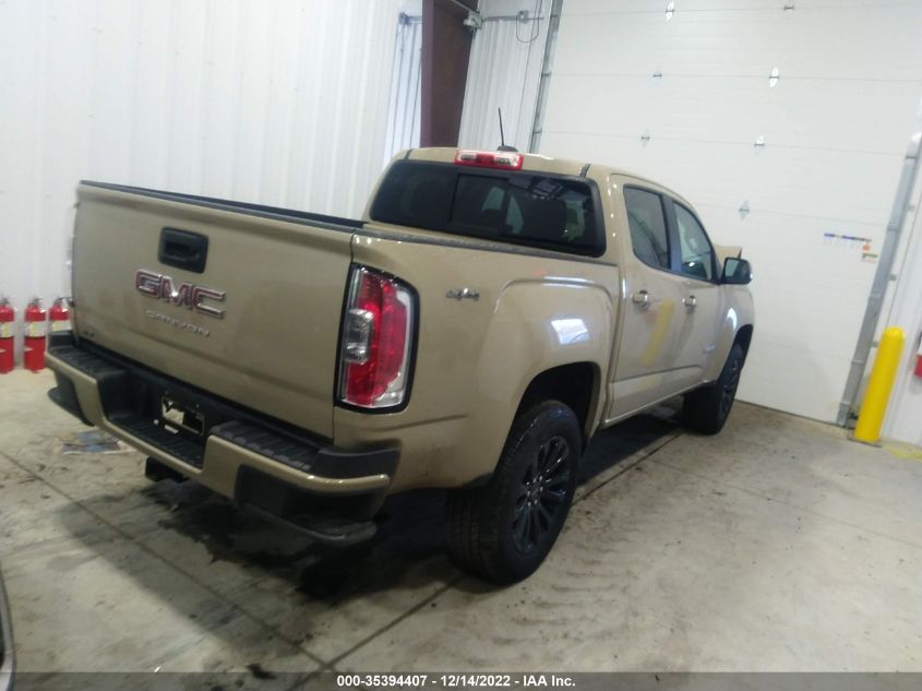 2022 GMC CANYON 4WD ELEVATION VIN: 1GTG6CEN1N1255910