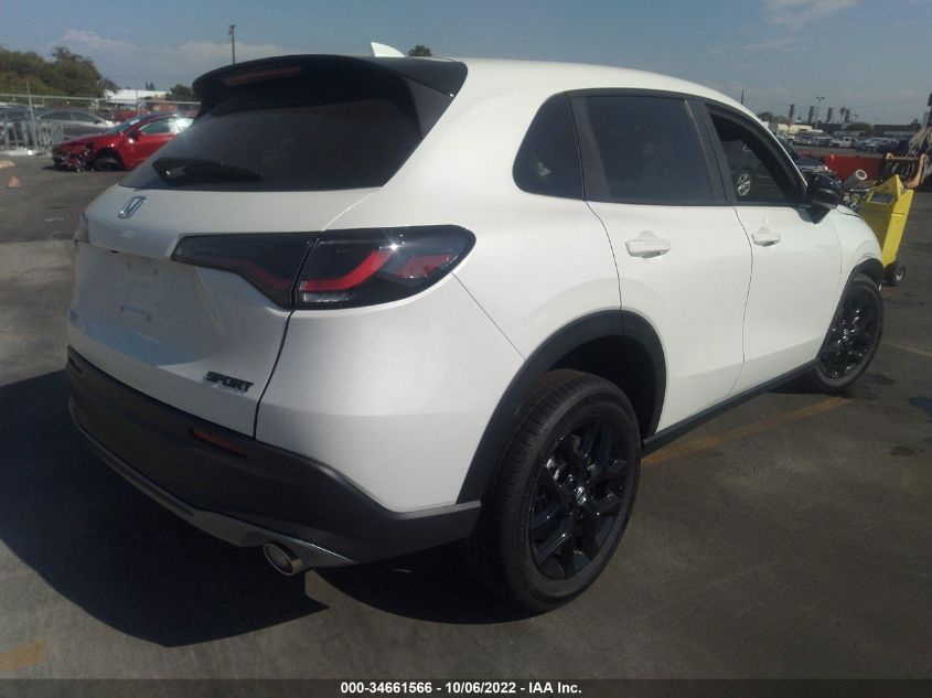 2023 HONDA HR-V SPORT VIN: 3CZRZ1H54PM704013