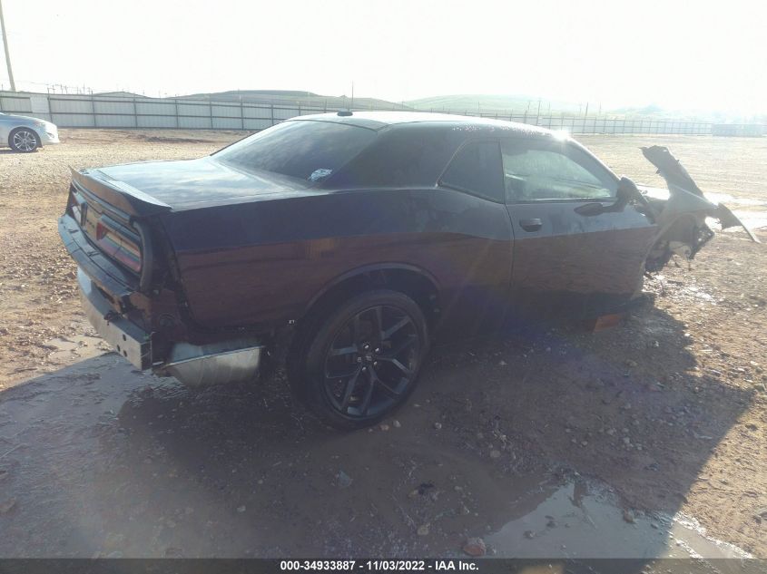 2021 DODGE CHALLENGER SXT VIN: 2C3CDZAG9MH596734