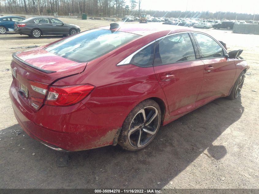 2022 HONDA ACCORD HYBRID SPORT VIN: 1HGCV3F28NA018919