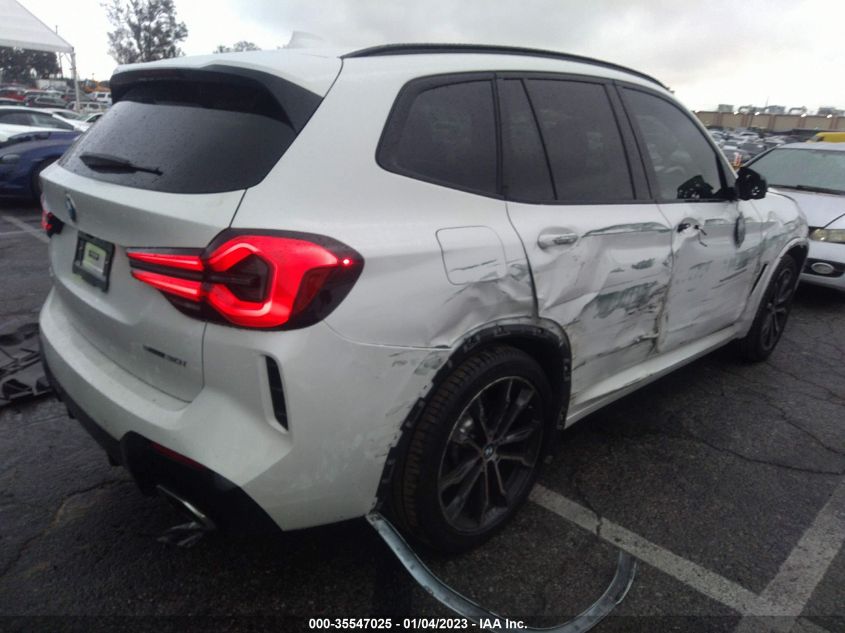 2022 BMW X3 SDRIVE30I VIN: WBX47DP00NN174058