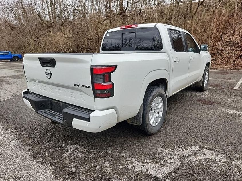 2022 NISSAN FRONTIER SV VIN: 1N6ED1EK7NN629465
