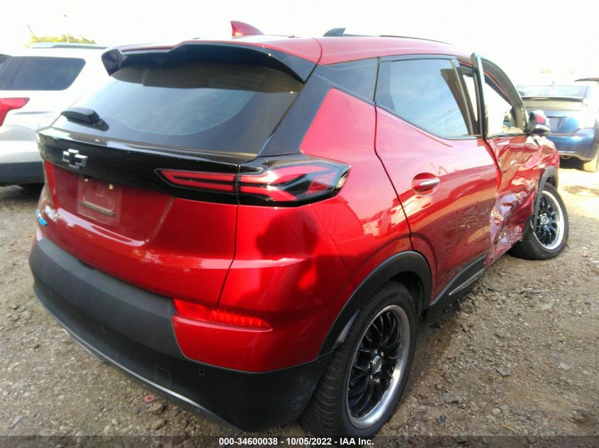 2022 CHEVROLET BOLT EUV PREMIER VIN: 1G1FZ6S09N4112692