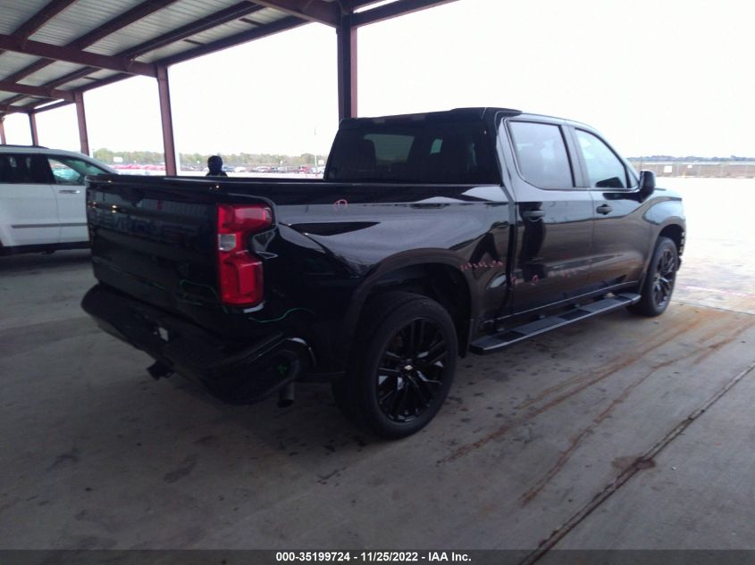 2020 CHEVROLET SILVERADO 1500 CUSTOM VIN: 3GCPWBEK4LG160837