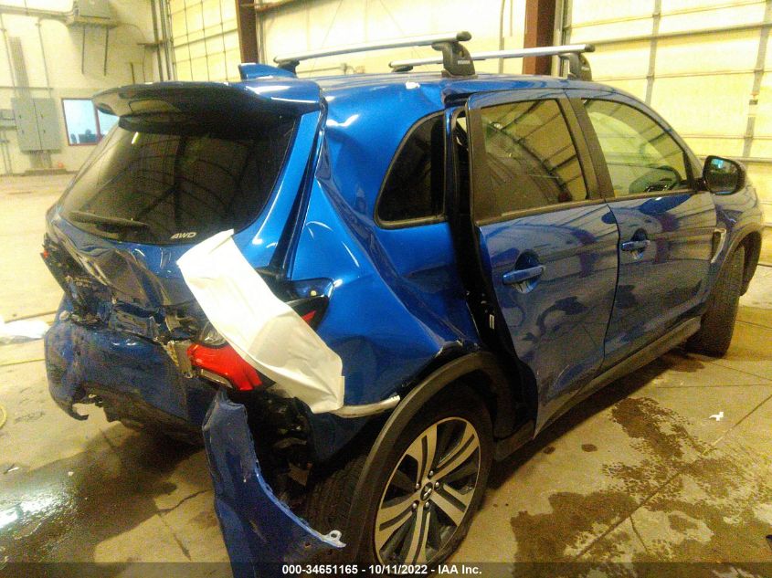 2021 MITSUBISHI OUTLANDER SPORT ES/SE/LE/BE VIN: JA4ARUAU8MU006012