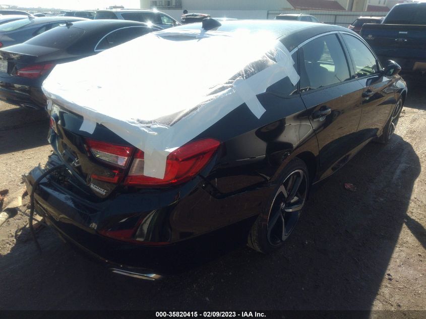 2022 HONDA ACCORD SEDAN SPORT SE VIN: 1HGCV1F49NA059839