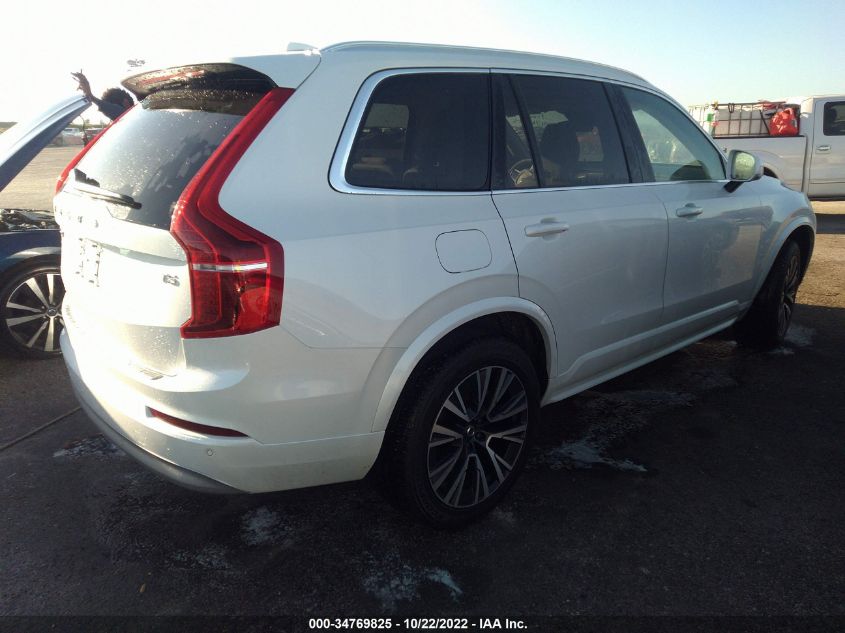2022 VOLVO XC90 MOMENTUM VIN: YV4102CK6N1866491