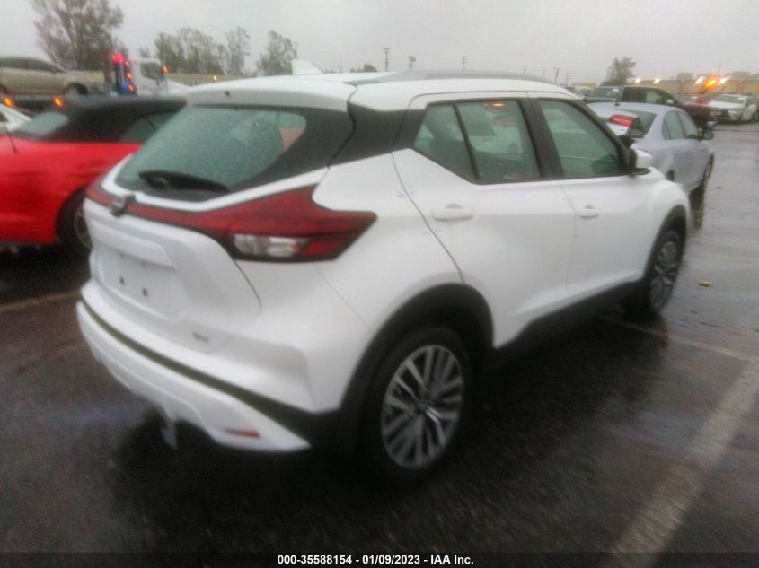2022 NISSAN KICKS SV VIN: 3N1CP5CV3NL500390