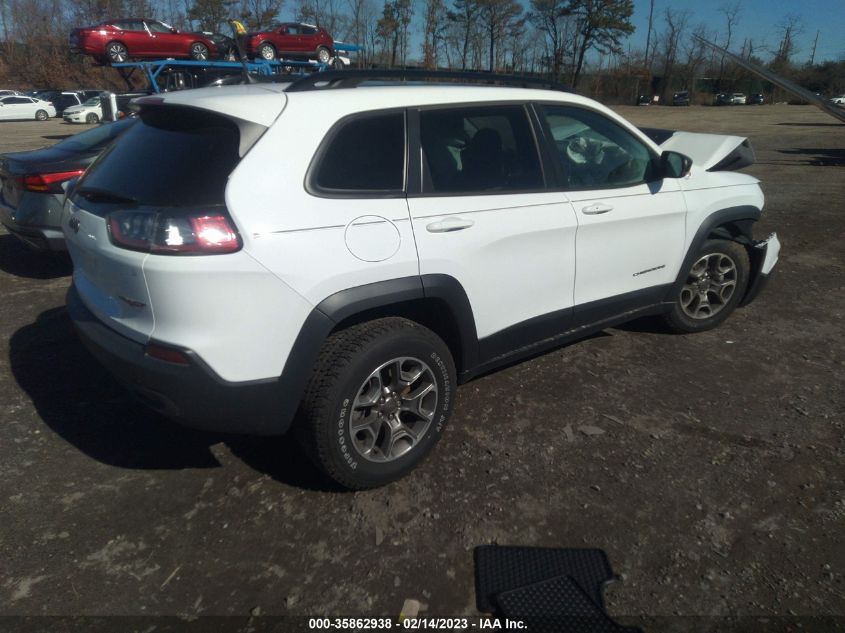 2022 JEEP CHEROKEE TRAILHAWK VIN: 1C4PJMBX1ND515070