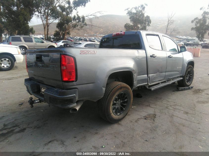 2021 CHEVROLET COLORADO 4WD Z71 VIN: 1GCPTDE15M1142715