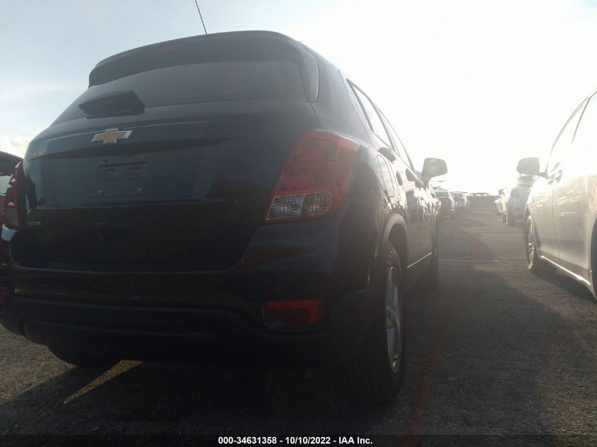 2022 CHEVROLET TRAX LS VIN: KL7CJKSM0NB532914