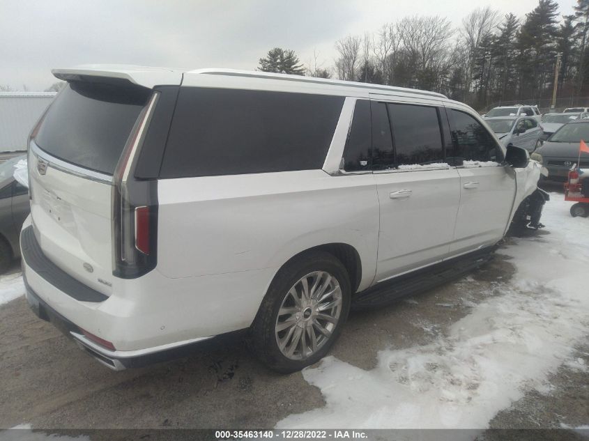 2021 CADILLAC ESCALADE ESV PREMIUM LUXURY VIN: 1GYS4KKL9MR487789