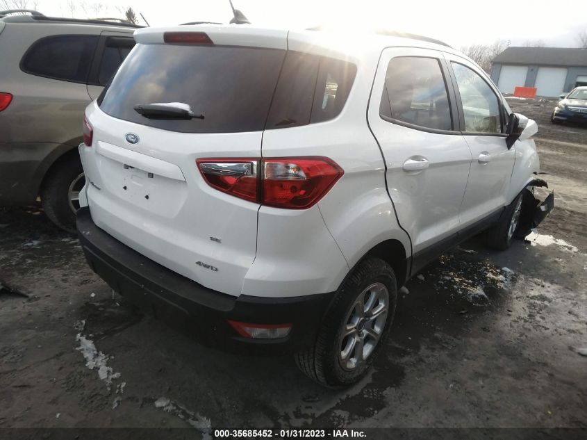 2022 FORD ECOSPORT SE VIN: MAJ6S3GL6NC471796
