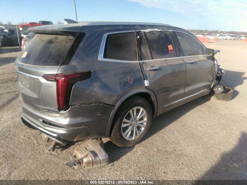 2021 CADILLAC XT6 LUXURY VIN: 1GYKPAR4XMZ218104