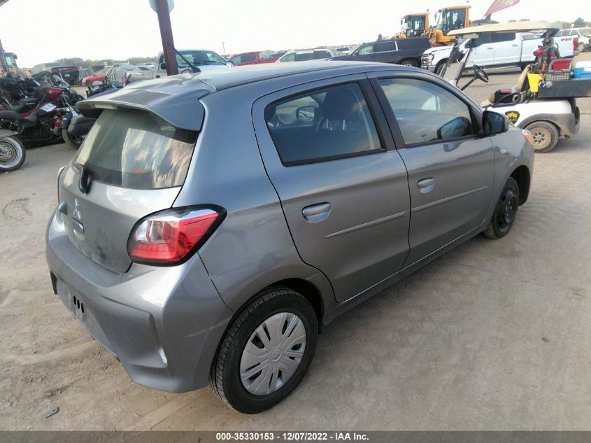 2022 MITSUBISHI MIRAGE ES/LE VIN: ML32AUHJ8NH008885