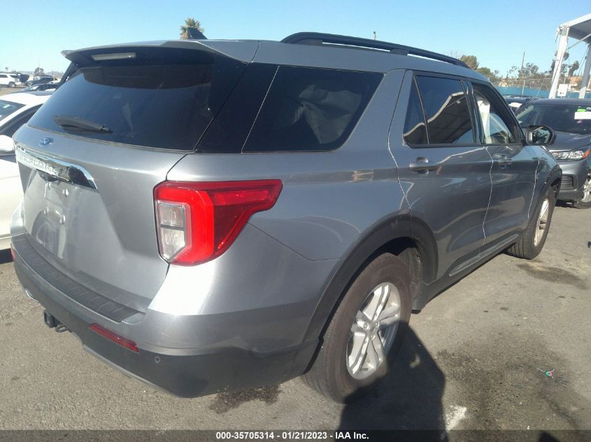 2022 FORD EXPLORER XLT VIN: 1FMSK7DH3NGB07243
