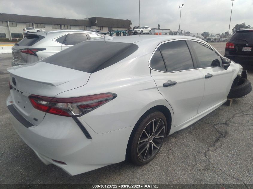 2022 TOYOTA CAMRY SE VIN: 4T1G11AK8NU038010