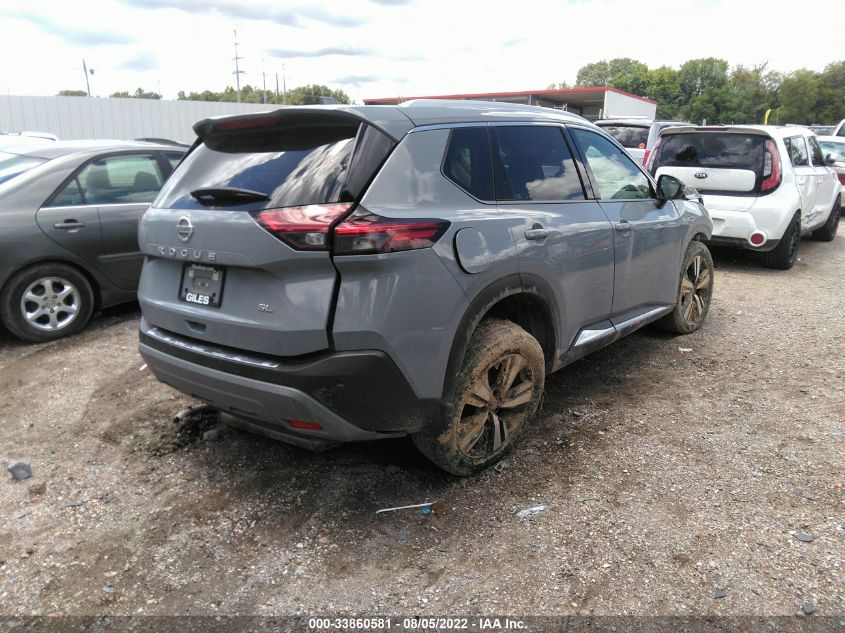2021 NISSAN ROGUE SL VIN: 5N1AT3CA9MC796247
