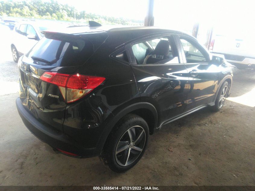 2021 HONDA HR-V EX VIN: 3CZRU6H57MM717443