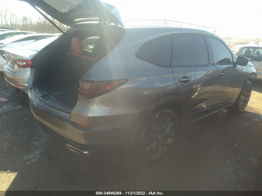 2022 ACURA MDX W/A-SPEC PACKAGE VIN: 5J8YE1H04NL032794