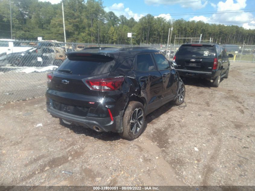 2022 CHEVROLET TRAILBLAZER RS VIN: KL79MTSL9NB029834