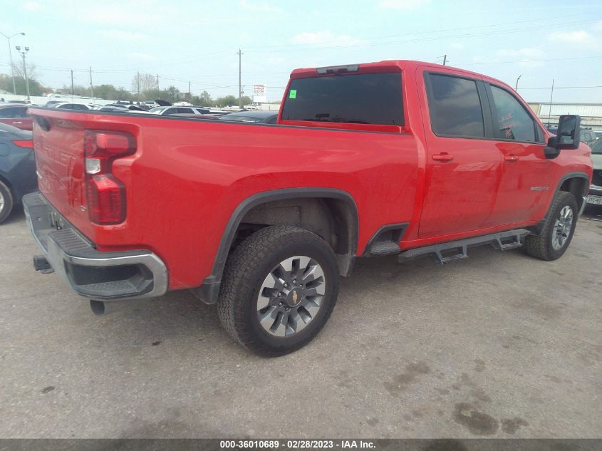 2022 CHEVROLET SILVERADO 2500HD LT VIN: 1GC1YNEY8NF155523