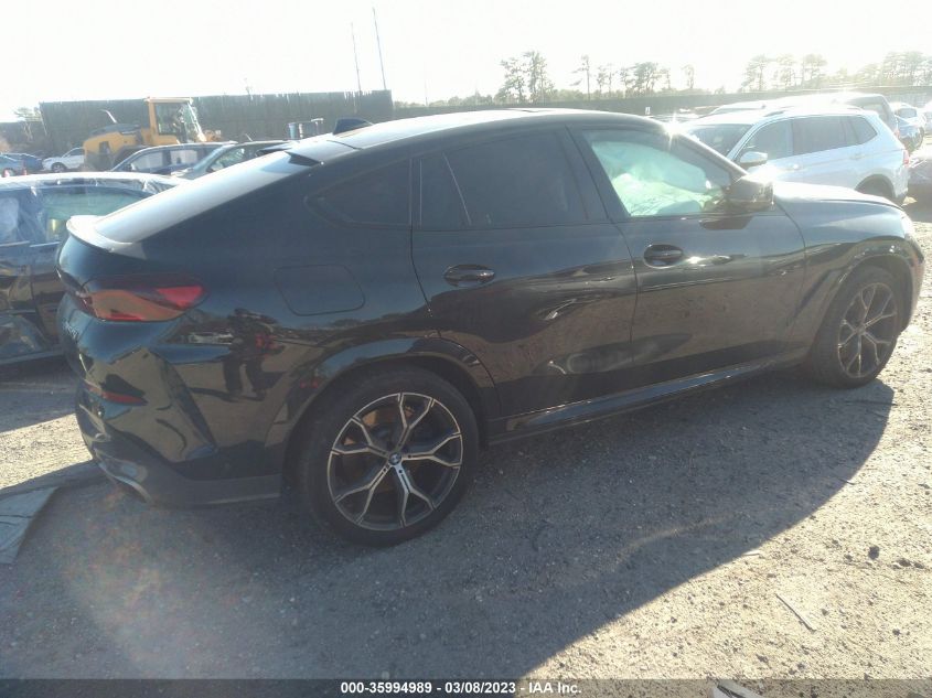 2022 BMW X6 M50I VIN: 5UXCY8C07N9J39723