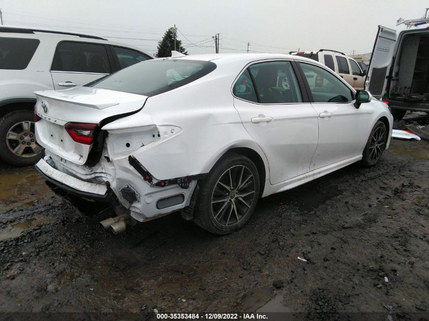 2022 TOYOTA CAMRY SE VIN: 4T1G11AK6NU625774
