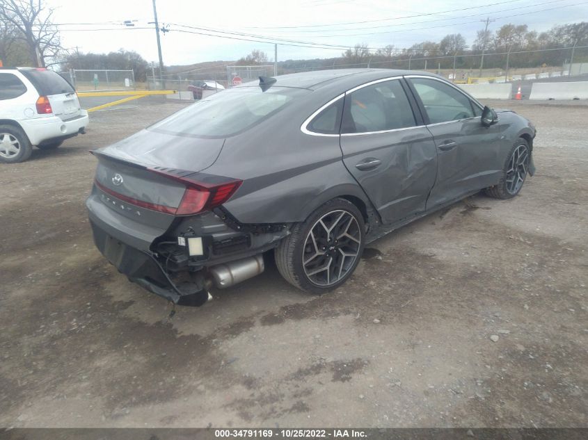 2022 HYUNDAI SONATA SEL VIN: KMHL14JCONA218530