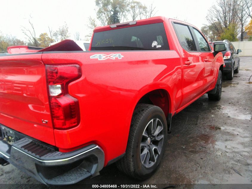 2022 CHEVROLET SILVERADO 1500 LT VIN: 3GCPDKEK0NG509548