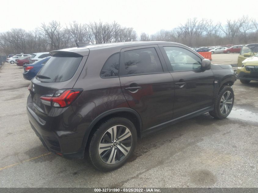 2021 MITSUBISHI OUTLANDER SPORT ES/LE/BE/S VIN: JA4APUAU8MU001057