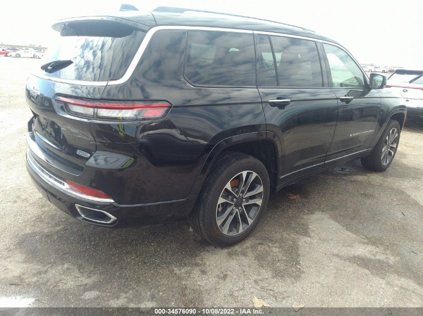 2022 JEEP GRAND CHEROKEE L OVERLAND VIN: 1C4RJJDG7N8508590