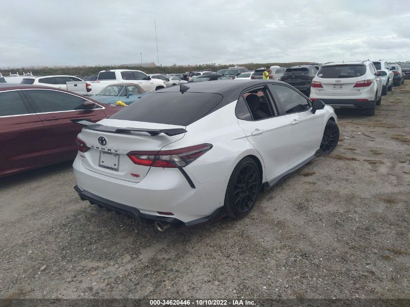 2022 TOYOTA CAMRY TRD V6 VIN: 4T1KZ1AK6NU061496